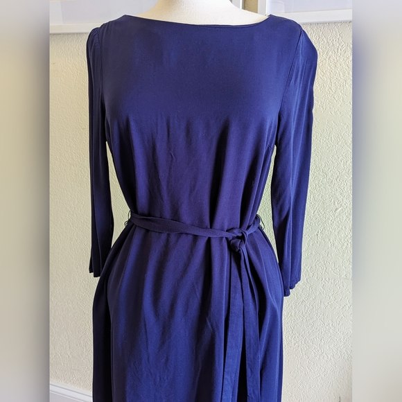 Blue Shift Dress - Picture 2 of 3